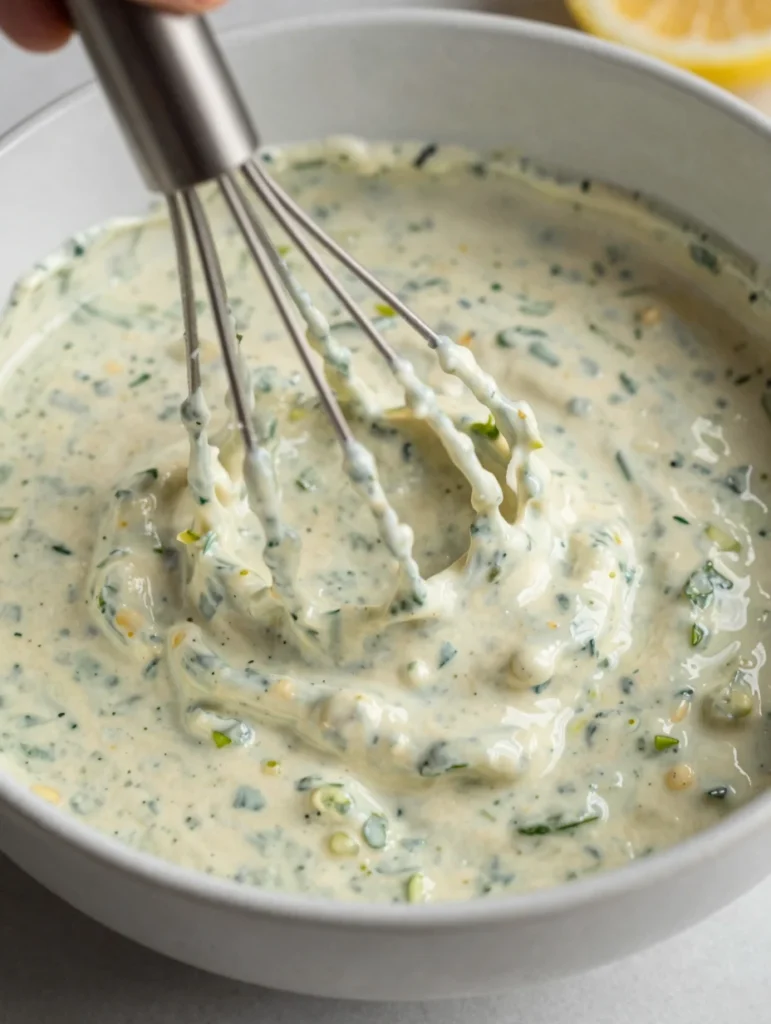 Creamy Caesar Dressing