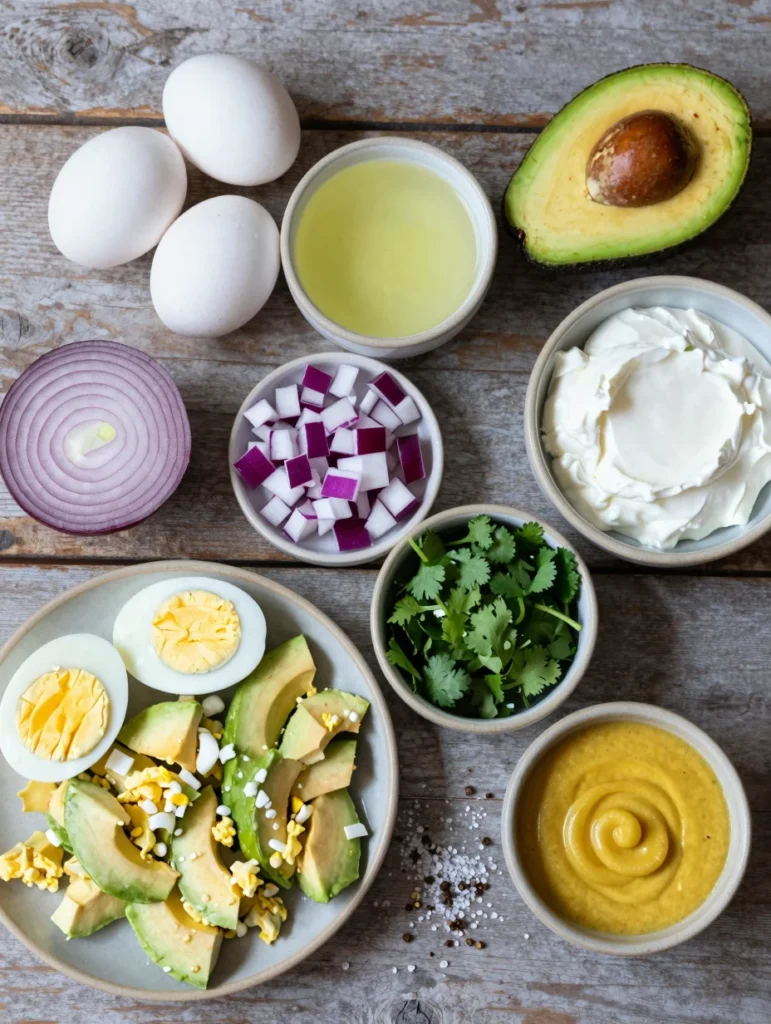 Egg Salad with Avocado