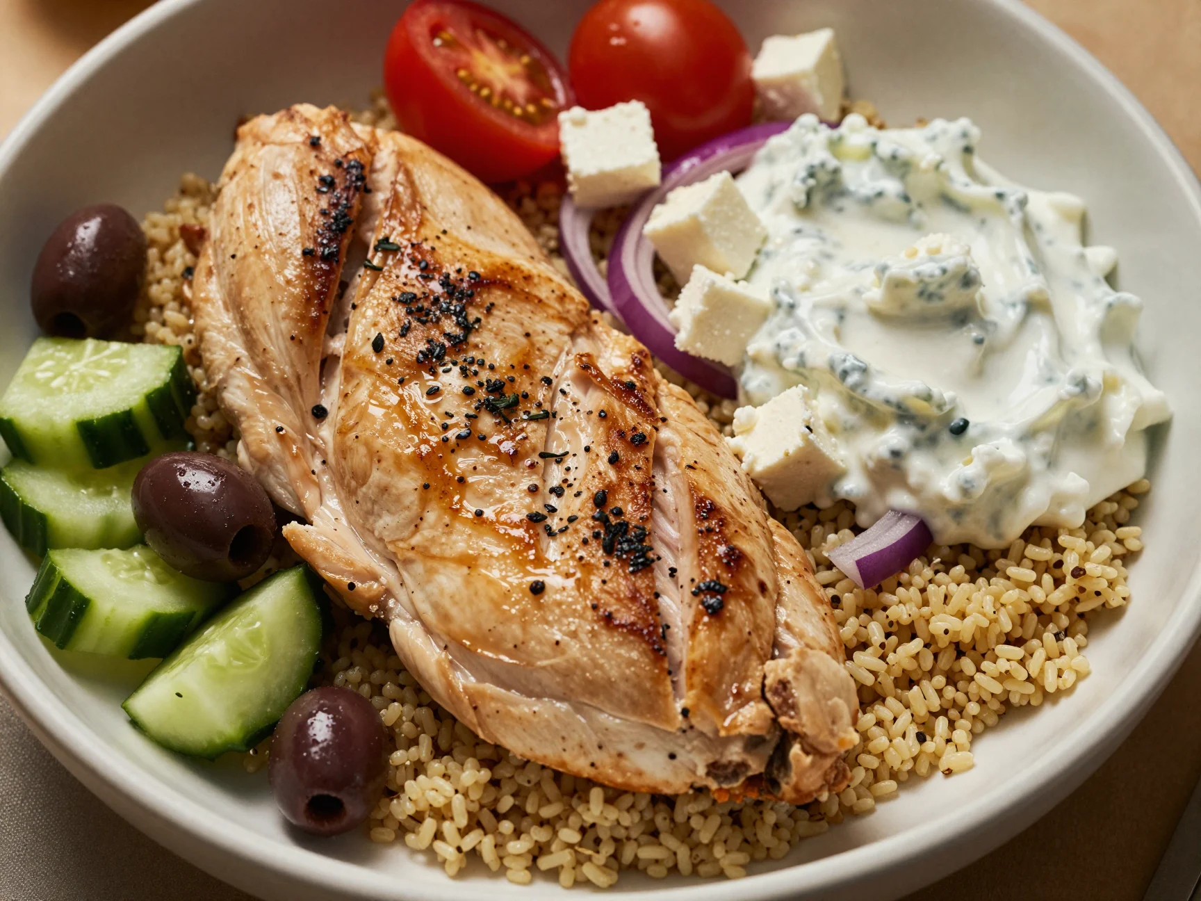Greek Chicken Bowl