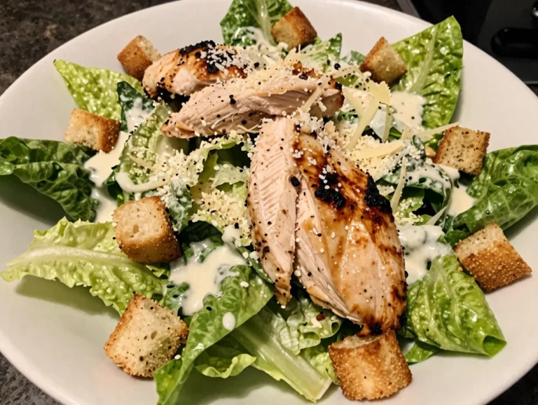 Grilled Chicken Caesar Salad