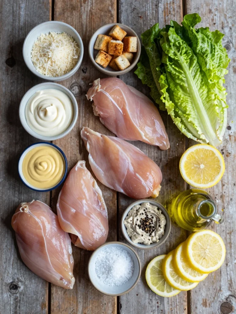 Grilled Chicken Caesar Salad