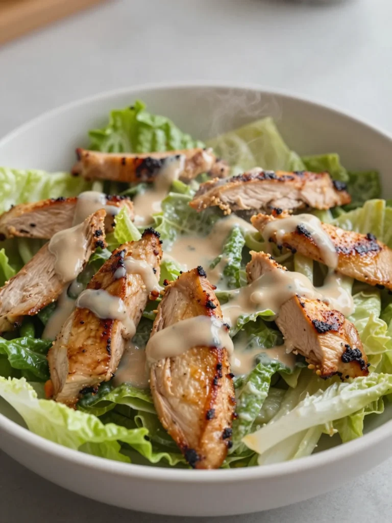 Grilled Chicken Caesar Salad