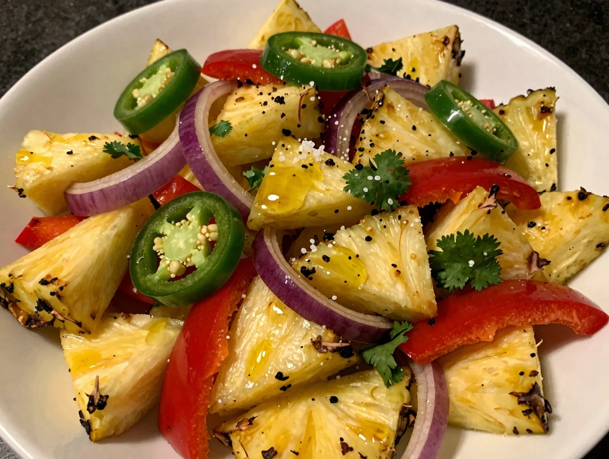 Grilled Pineapple Salad