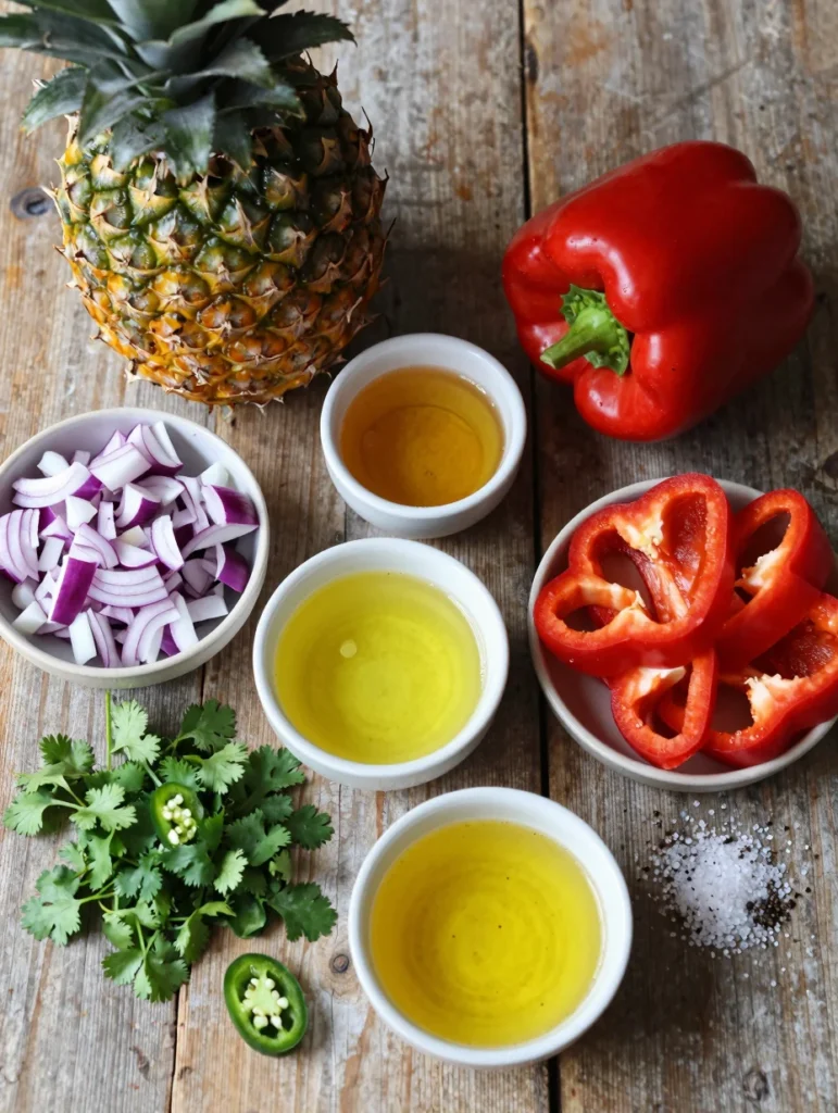 Grilled Pineapple Salad