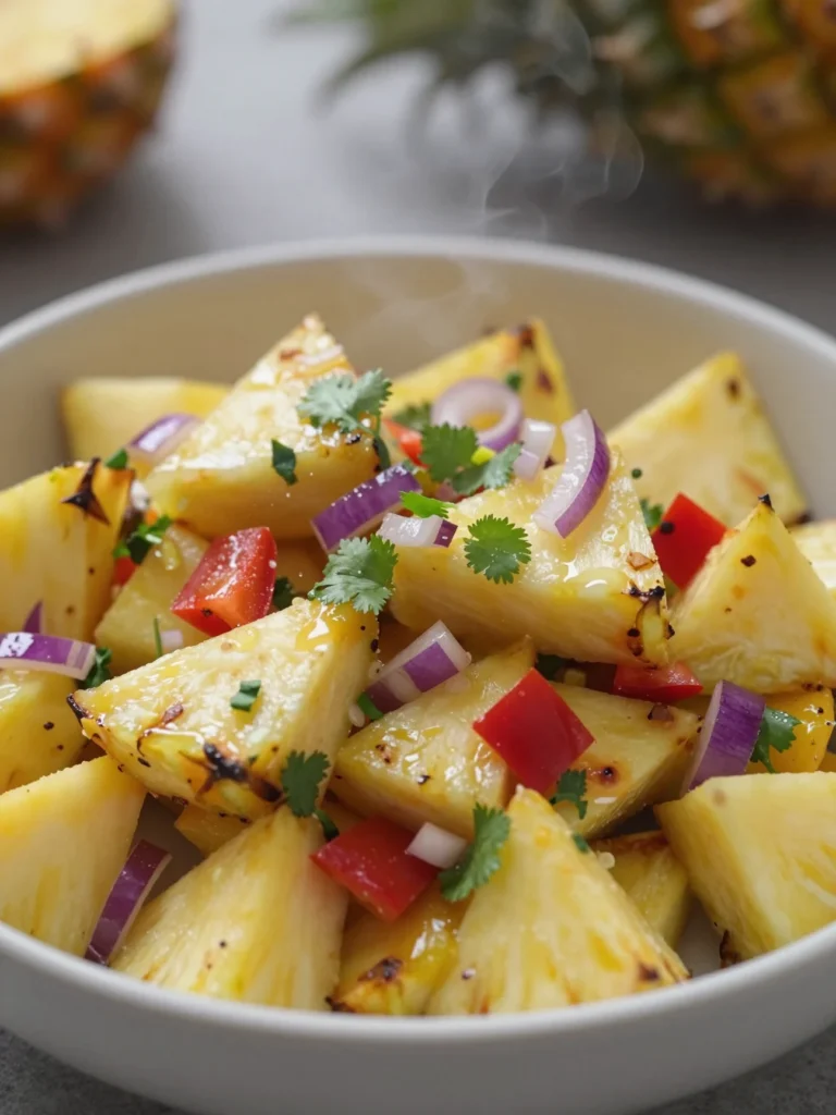 Grilled Pineapple Salad