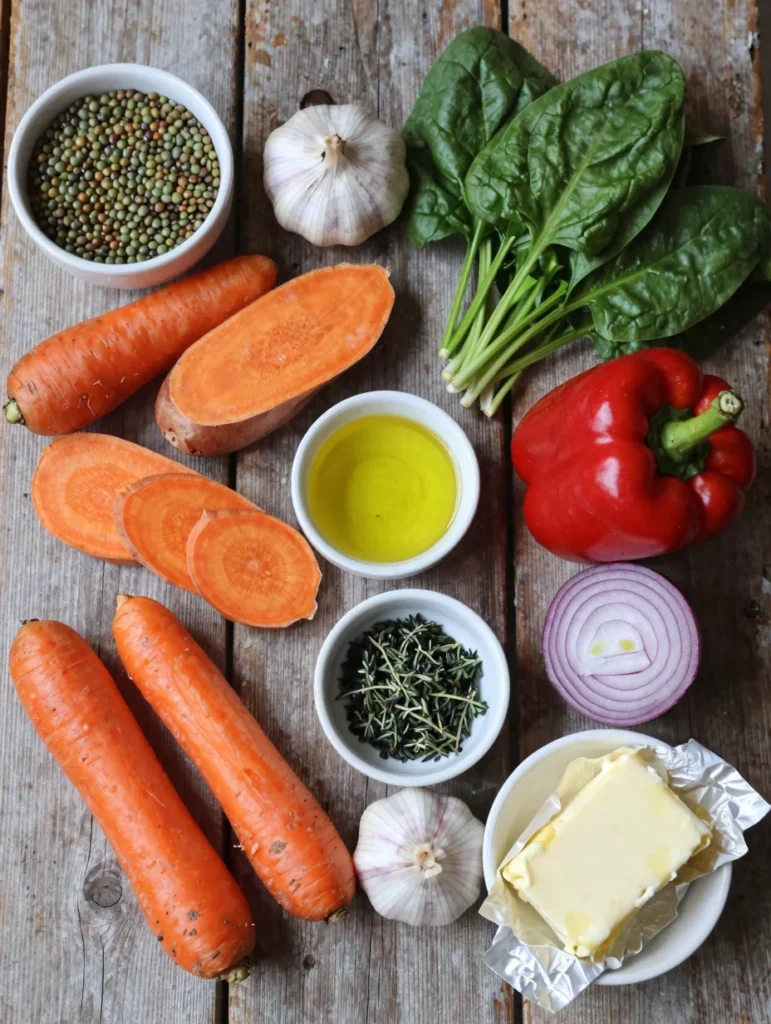 Lentil and Roasted Veggie Salad