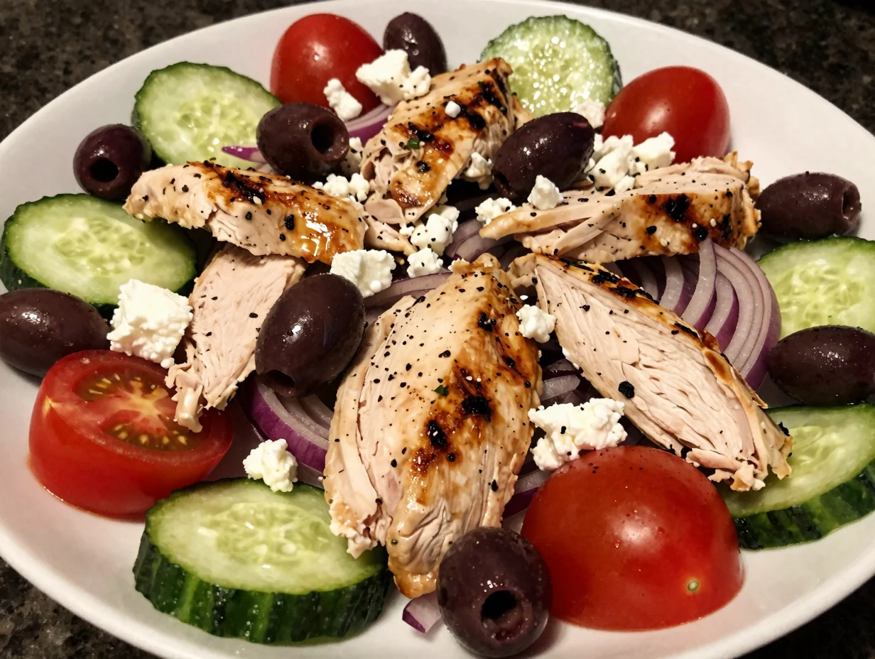 Mediterranean Chicken Salad