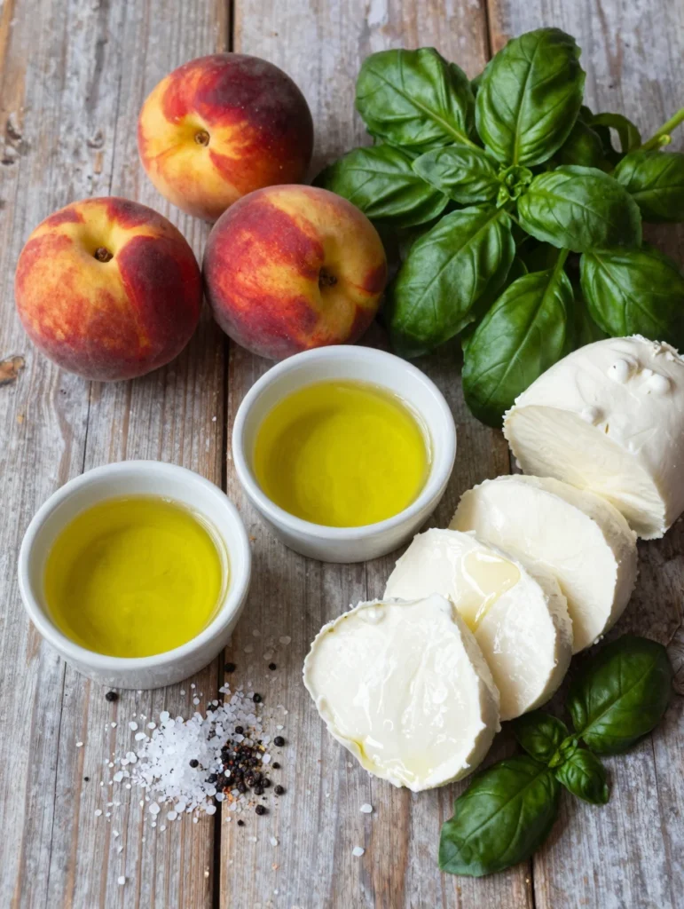 Nectarine and Basil Salad