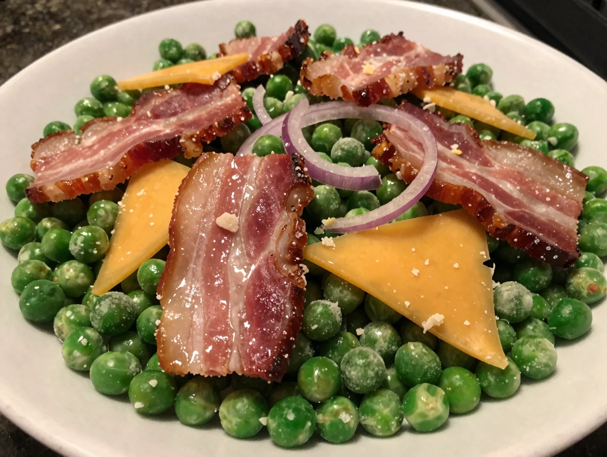 Pea and Bacon Salad