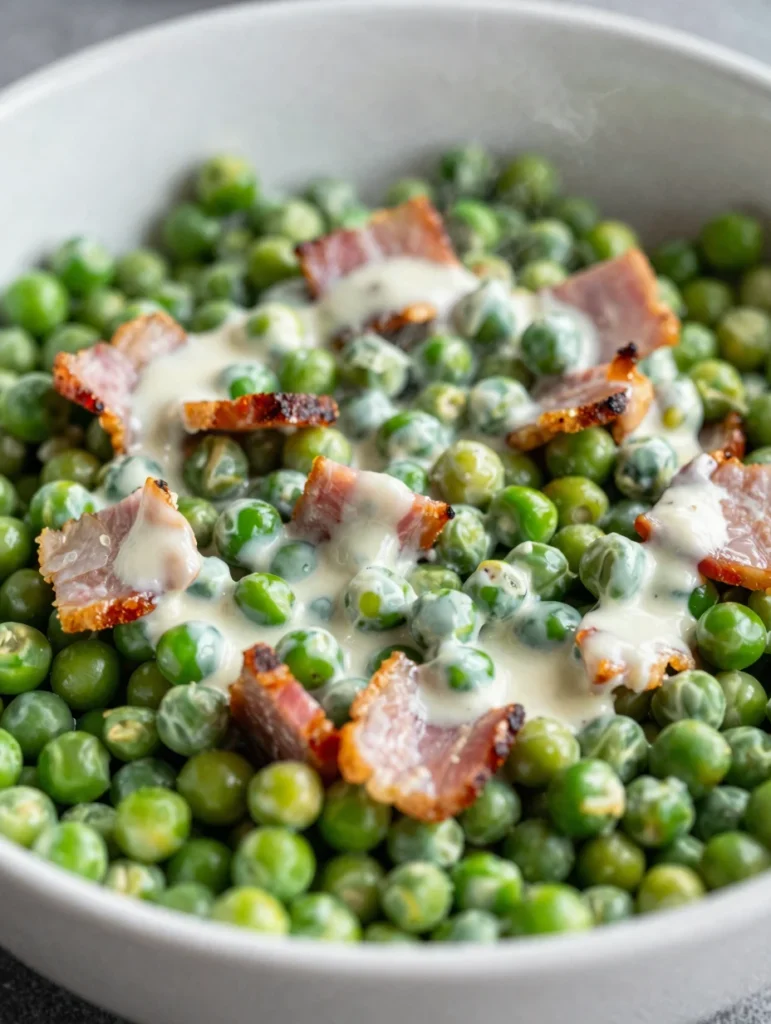 Pea and Bacon Salad
