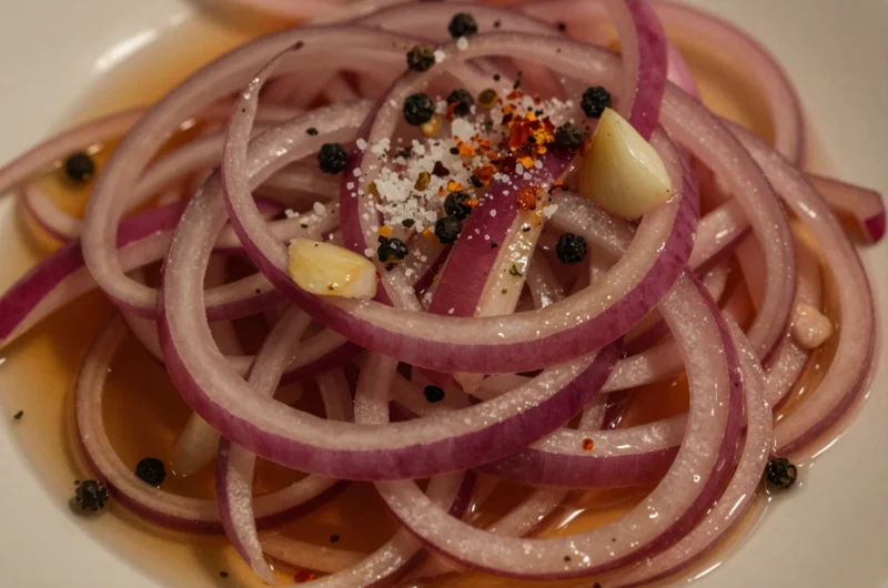 Pickled Red Onion Salad