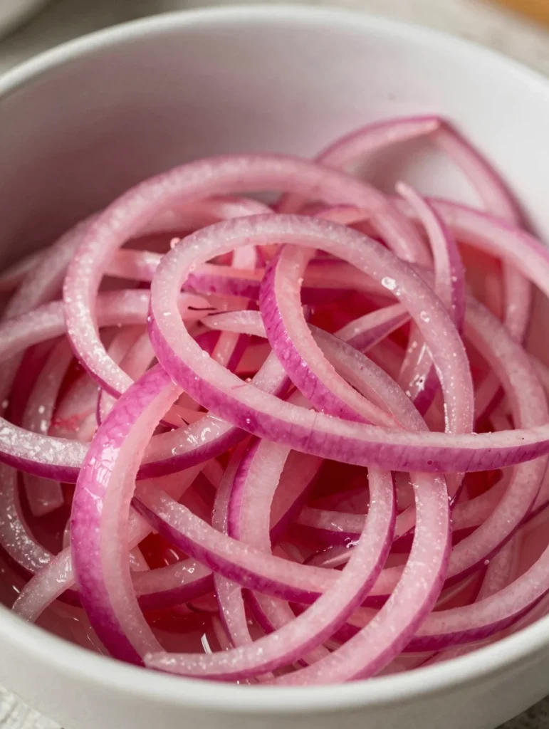 Pickled Red Onion Salad