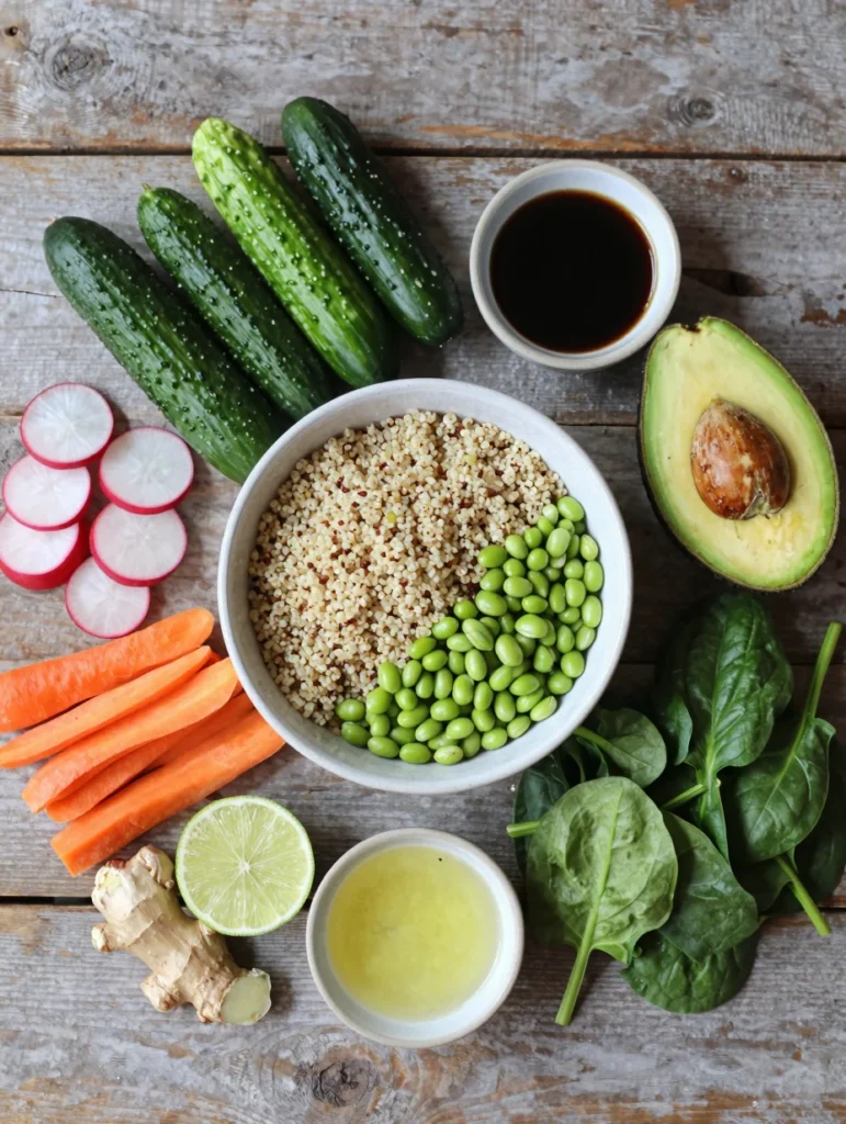 Protein Bowl with Edamame