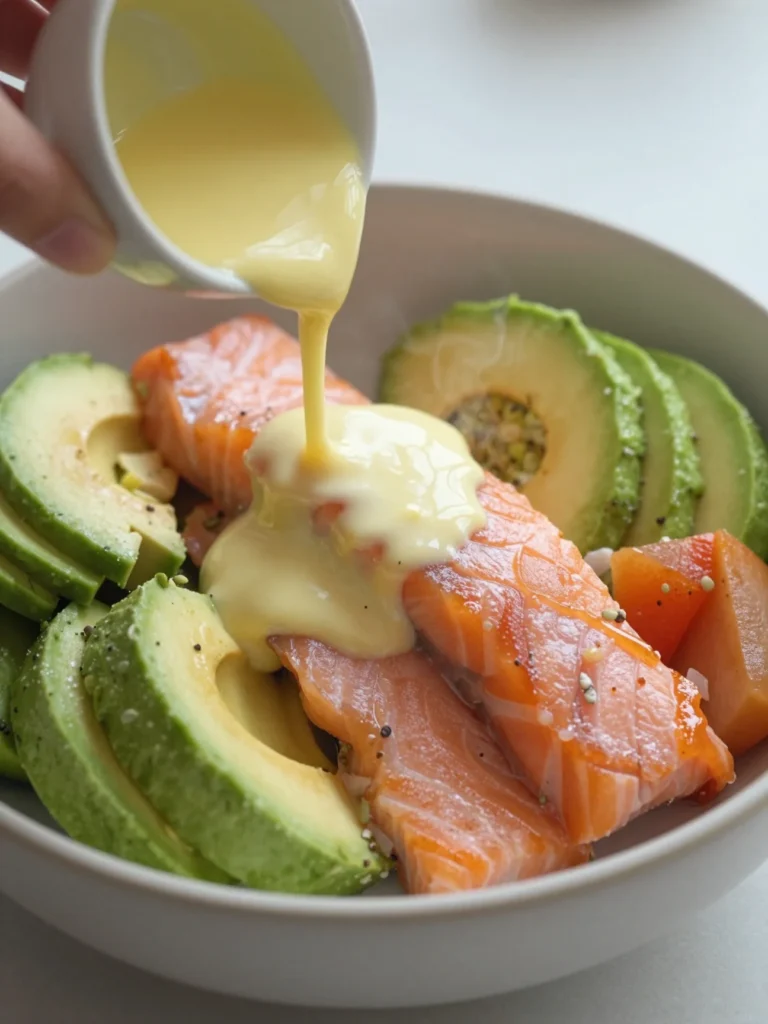 Salmon and Avocado Power Bowl