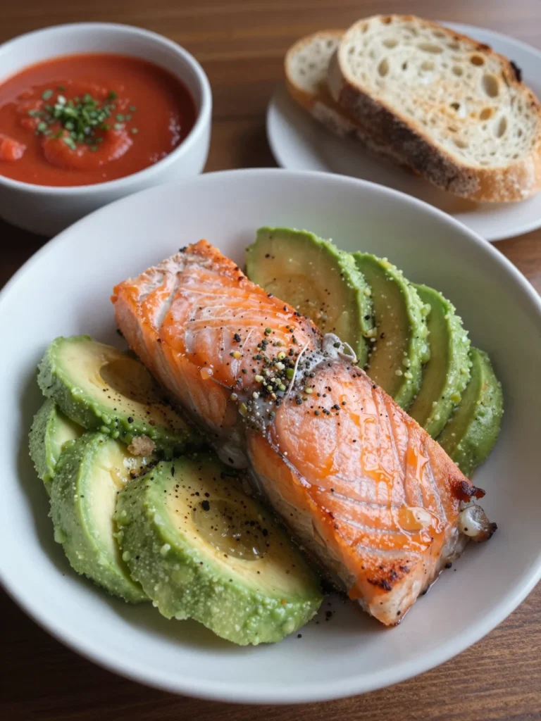 Salmon and Avocado Power Bowl