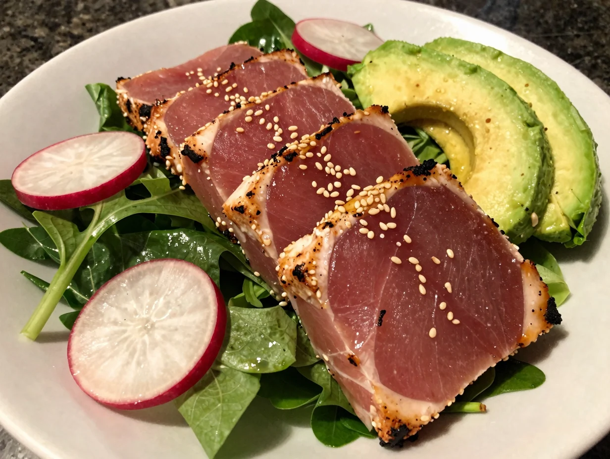 Seared Tuna Salad