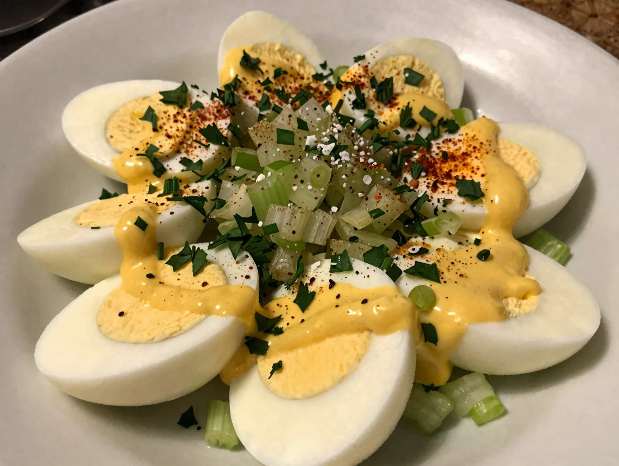 Simple Boiled Egg Salad