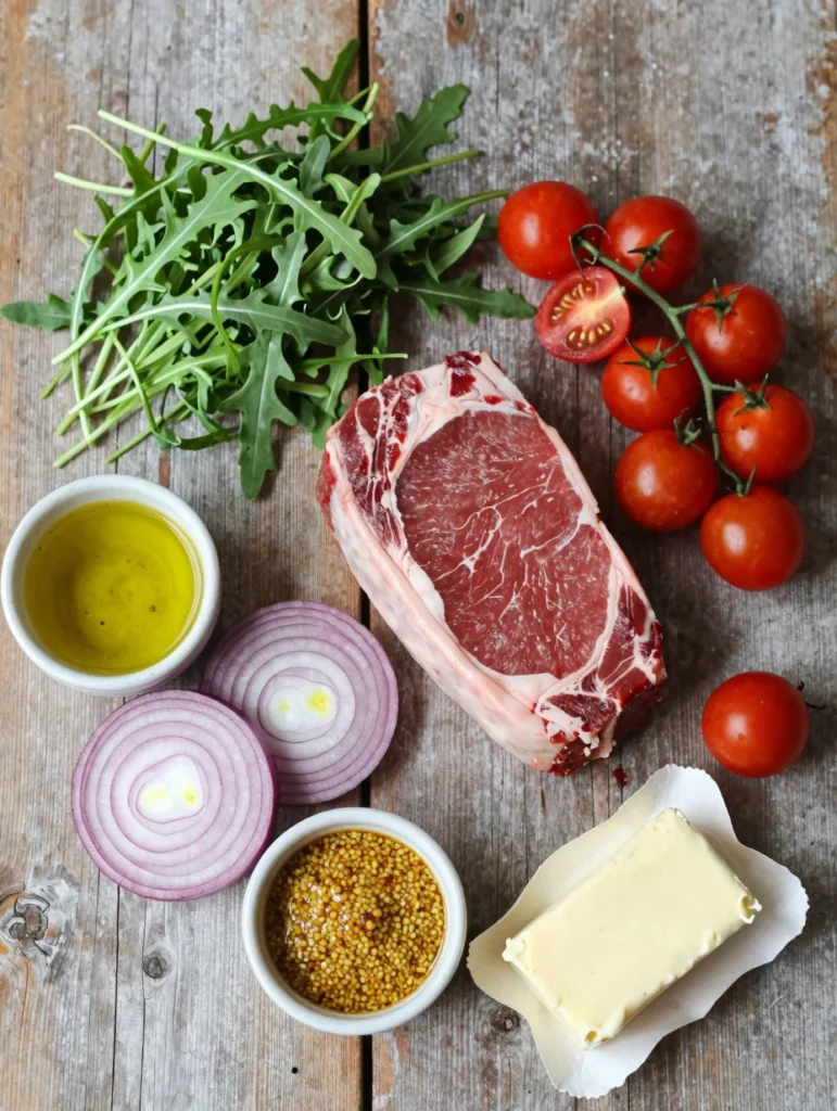 Steak and Arugula Salad