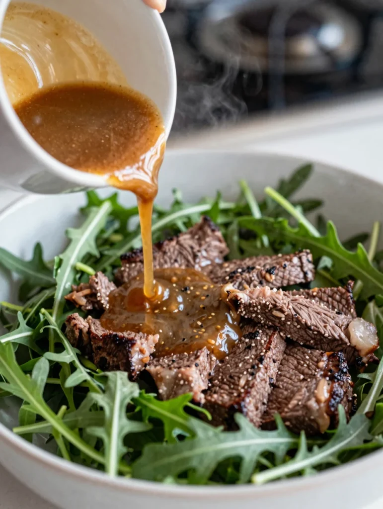 Steak and Arugula Salad