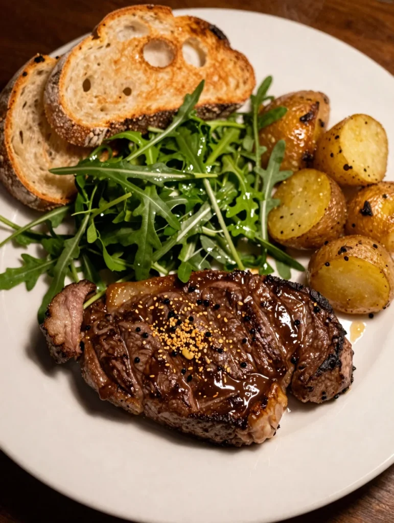 Steak and Arugula Salad