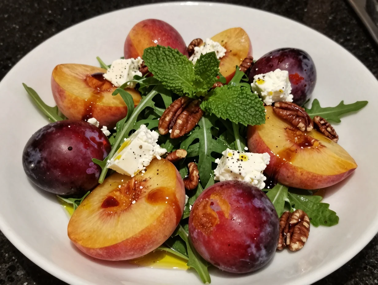 Stone Fruit Summer Salad