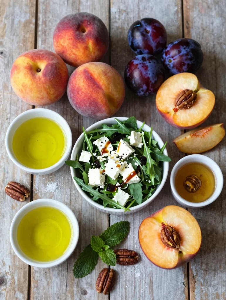 Stone Fruit Summer Salad