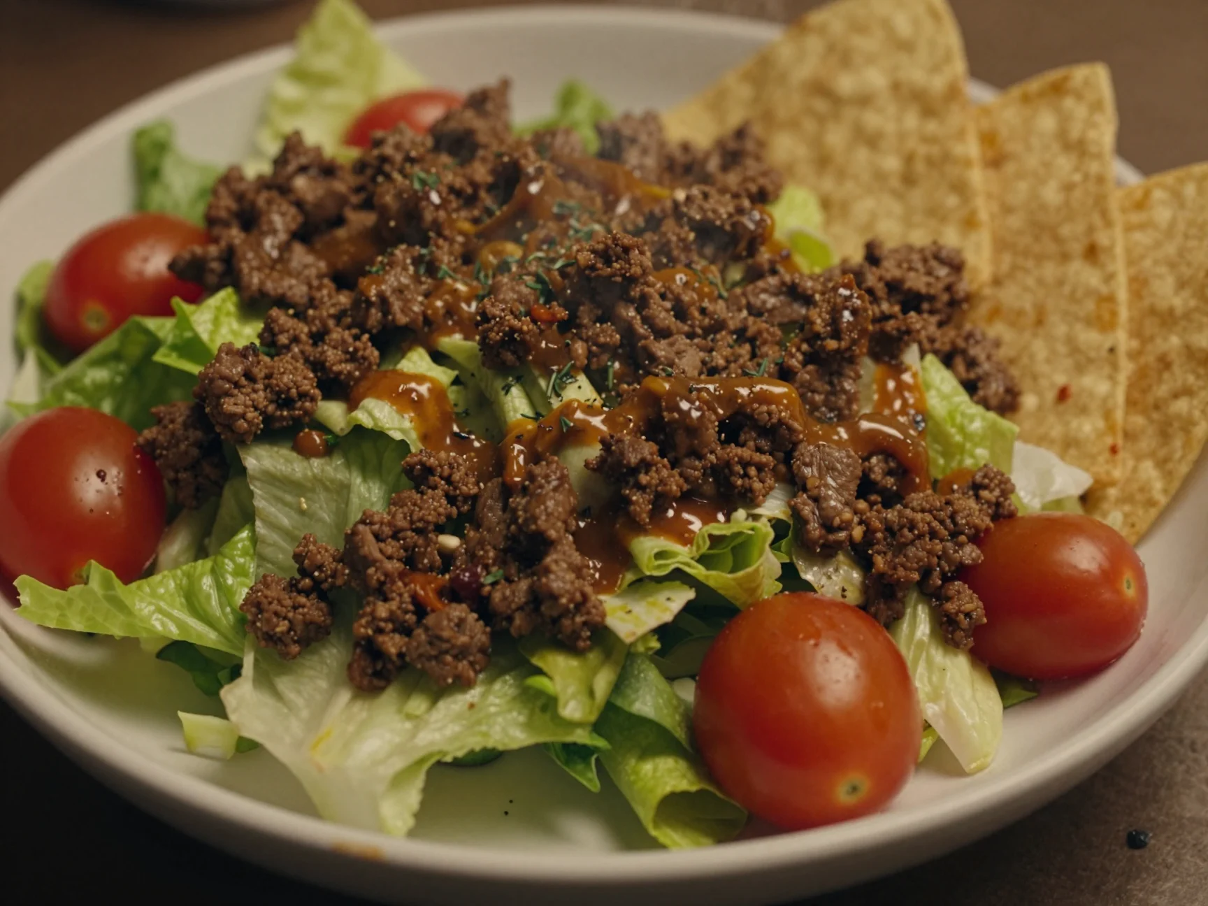 Taco Salad with Ground Beef