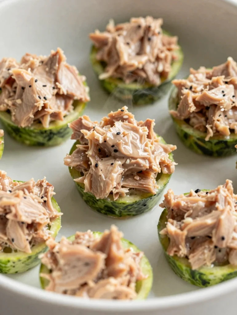 Tuna Salad Lettuce Cups