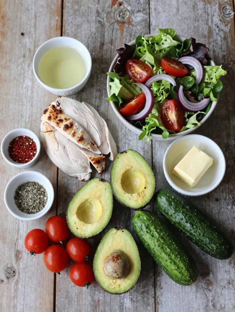 Turkey and Avocado Salad